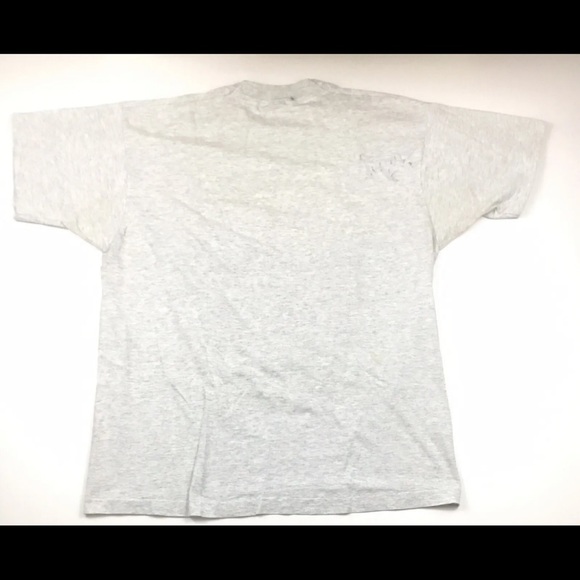 Vtg 90s Duke Blue Devils T-Shirt Flames Spell Out Logo Fire Basketball USA Sz XL - Picture 5 of 12